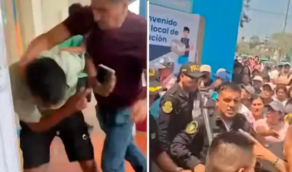 Jornada electoral terminó entre discusiones y golpes: retraso para votar ocasionaron peleas en Lima