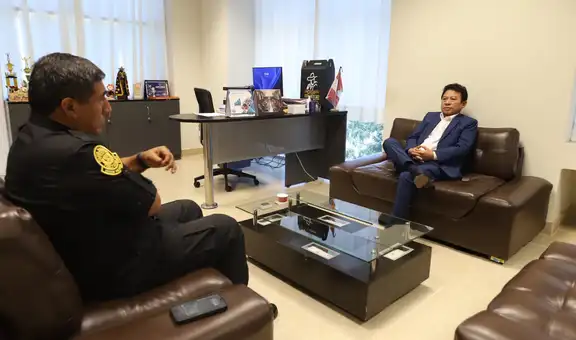 Presidente de la Corte de Sullana se reúne con jefe de la DIVOPUS Sullana