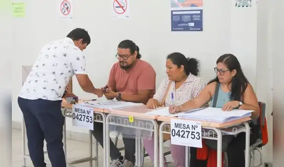 Elecciones 2026: Miembros de mesa tienen hasta tres meses para elegir su día de descanso
