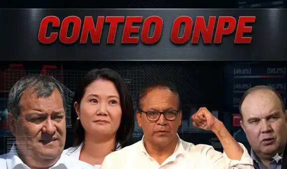 Resultados ONPE al 75%: Roberto Sánchez supera a Ricardo Belmont y se mete a la pelea para la segunda vuelta