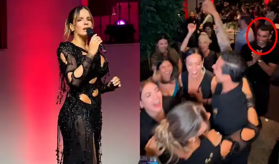 Alejandra Baigorria agradece a Said Palao durante premiación en España y hace mea culpa por excesivo trabajo: “No estuve junto a él”