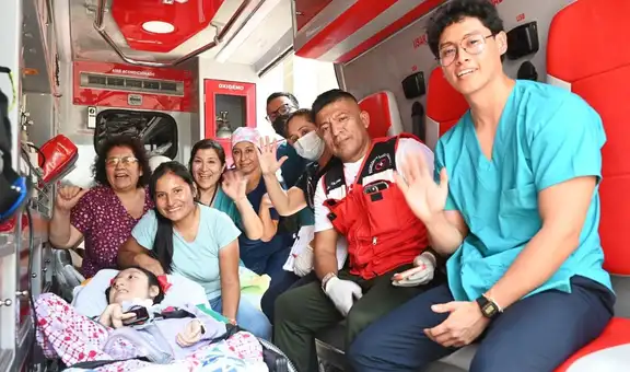 Joven pasó 19 años en UCI del INSN de Breña y conmueve al volver a casa con su familia