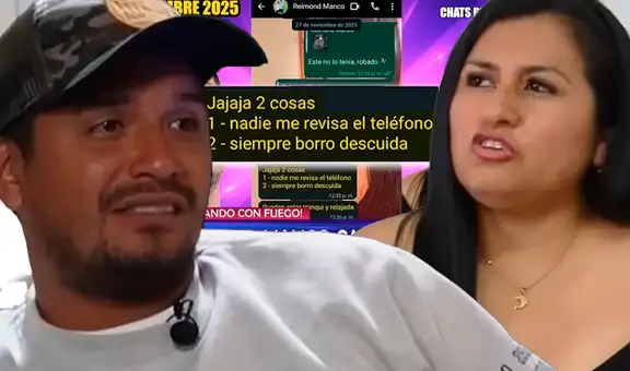 Mujer que mostró chats privados con Reimond Manco le pide perdón en vivo y explica por qué lo hizo: "Me dejé llevar por la cólera"