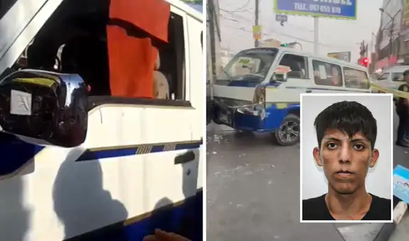 Falso pasajero balea a joven de 19 años que conducía combi en Comas y lo deja grave