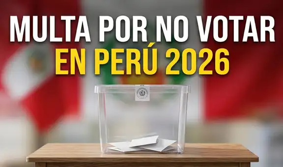 Multa por no votar en Elecciones del 12 de abril: montos según donde vivas