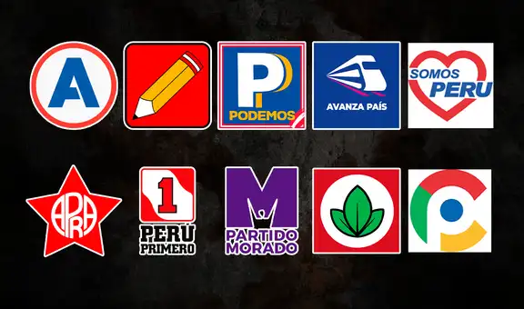 27 partidos políticos obtuvieron menos del 2% de votos: APP, Perú Libre, Avanza País no lograron el respaldo ciudadano
