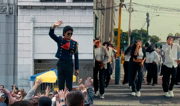 Bailarines peruanos sorprenden al sumarse al ‘flashmobs’ de Michael Jackson antes del estreno de la película