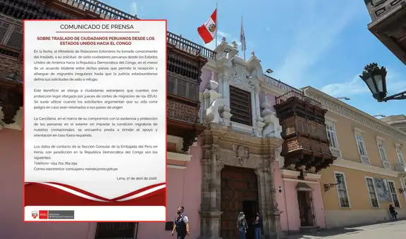 Estados Unidos deporta a siete ciudadanos peruanos al Congo para definir su "situación migratoria"