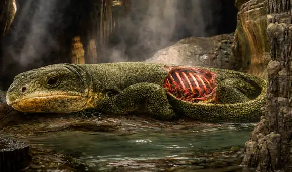 Científicos descubren un fósil de reptil de hace 289 millones de años que aporta claves sobre el origen de la respiración