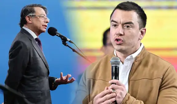 Daniel Noboa llama a Colombia su "peor socio comercial" ante tensiones con Petro