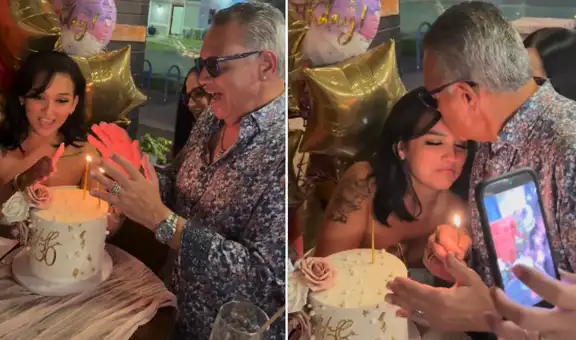 Daniela Darcourt recibe emotiva sorpresa de Tito Nieves por su cumpleaños número 30: "Me llevo este día tatuado en el alma"
