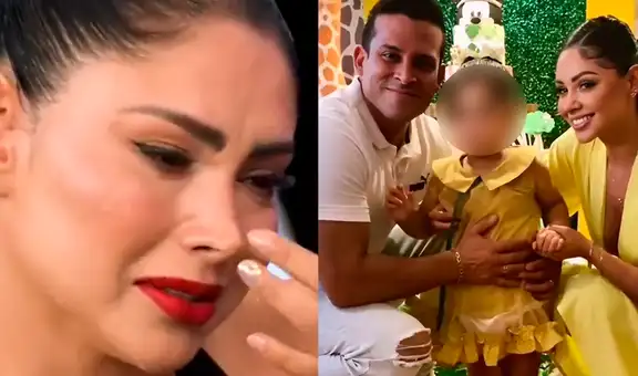 Pamela Franco rompe en llanto al hablar por primera vez de la condición de su hija con Christian Domínguez