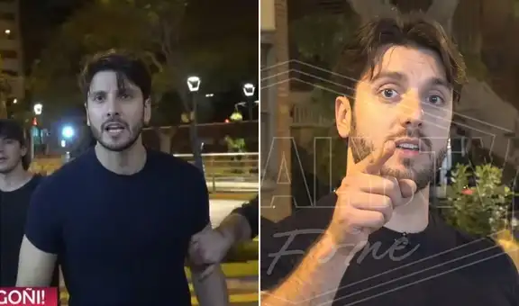 Rodrigo Brand protagoniza tenso momento con reportero de ‘Magaly TV’ tras ser consultado por su vínculo con Mayra Goñi