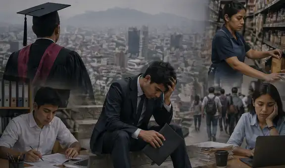 Precariedad laboral en alza: solo en Lima, más de 328.000 egresados universitarios con bajos ingresos y sin estabilidad