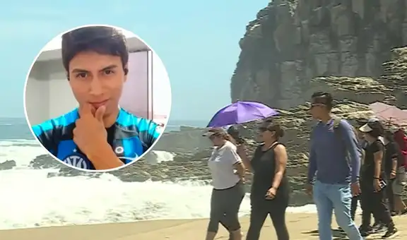Joven padre desaparece en playa La Chira de Chorrillos cuando celebraba el cumpleaños de su hijo
