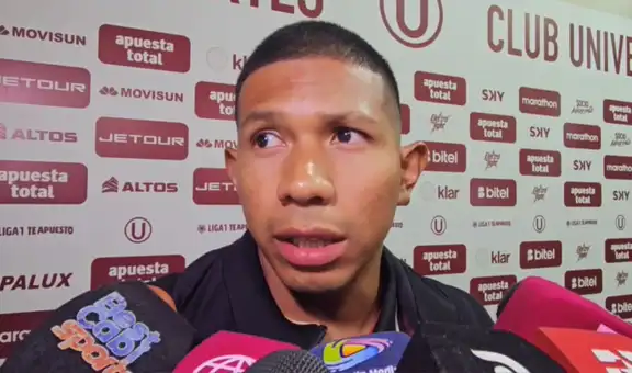 Edison Flores destacó la propuesta táctica de Jorge Araujo al mando de Universitario: "Estamos para respetar lo que dice el entrenador"
