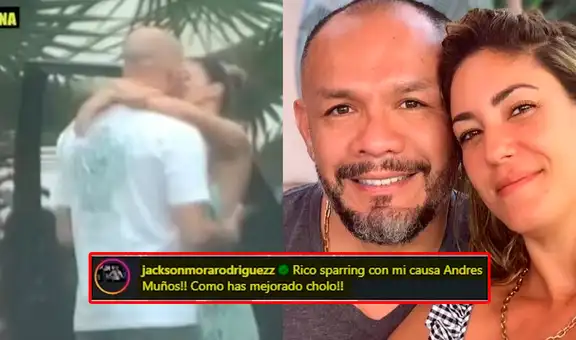 Hombre ampayado besando apasionadamente a Tilsa Lozano revela que es muy amigo de Jackson Mora: "Hemos entrenado años"