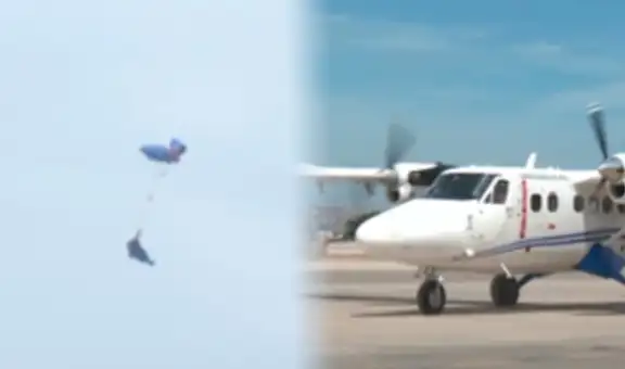 Incidente durante pruebas de ensayo en Base Aérea Las Palmas: paracaídas no abrió por completo en Surco