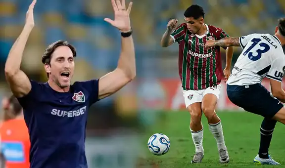 Luis Zubeldía, extécnico de Paolo Guerrero, perdió los papeles e insultó a Kevin Serna en pleno partido de Fluminense: “¡No gana una!”