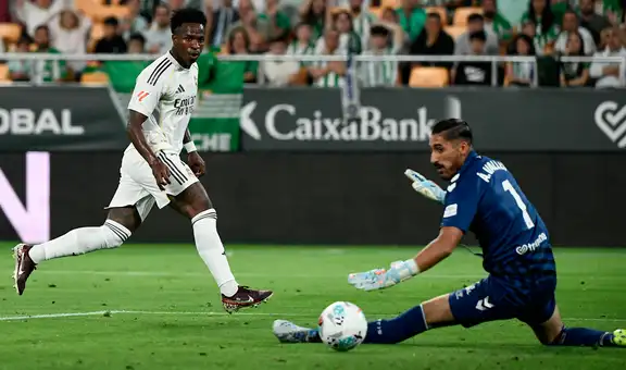 Partido Real Madrid vs Betis EN VIVO HOY por LaLiga de España vía DSports: gol de Vinicius Junior