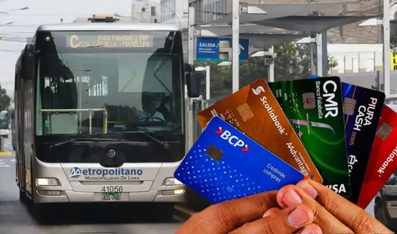 Metropolitano permitirá pagos con tarjetas de débito y crédito: así funcionará el nuevo sistema de recarga