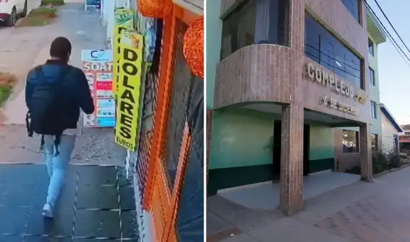 Lo detienen por robar US$5.000 de casa de cambio, pero escapa en plena diligencia policial tras pedir ir al baño