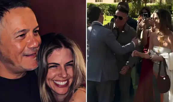 Alejandro Sanz se luce junto a Stephanie Cayo en la boda secreta de Bruno Ascenzo y Adrián Bello en Cusco