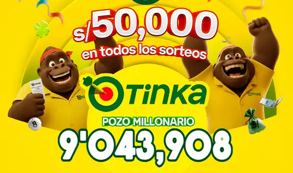 Resultados de La Tinka EN VIVO hoy domingo 26 de abril: consulta los números ganadores del Pozo Millonario