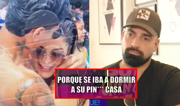Brian Rullan pierde los papeles al hablar de su aún esposa Laura Spoya y de su joven saliente, Sebastián Gálvez: “Se iba a dormir en su pinc** casa”