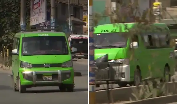 Pintaron sus combis para evitar extorsiones, pero reciben nueva amenaza: “Es en vano, los tenemos fichados”