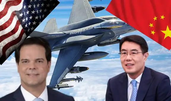 Embajadores de China y EE.UU. protagonizan discusión por aviones F-16: "Dejas clarísimo quién es el verdadero lobo"