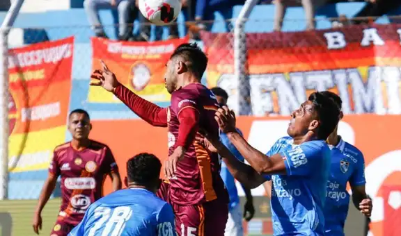 ¡Perdió el invicto! Los Chankas cayó goleado 4-0 ante ADT en Tarma y baja al segundo lugar del Torneo Apertura 2026