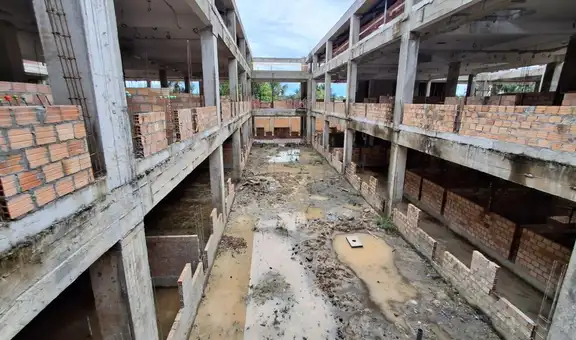 Fábrica de chocolates invade obra de hospital de S/159 millones en Loreto: no advirtieron terreno ocupado