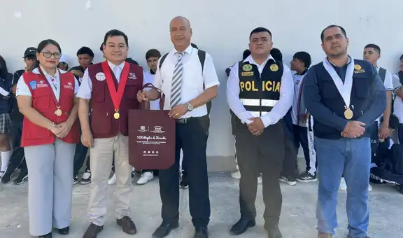 Ruta de la Flagrancia acerca la justicia a escolares del IEP Zarumilla