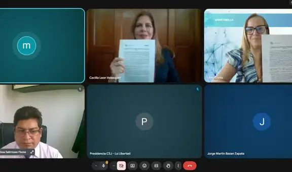 Corte de La Libertad firma convenio para desarrollo de aplicativo que contribuirá a la celeridad en procesas de alimentos