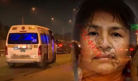 Sicario vestido de trabajador de limpieza balea a mujer dentro de combi en San Juan de Lurigancho