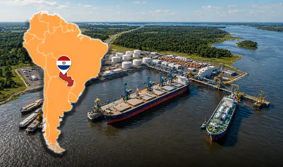 Un nuevo puerto en Sudamérica promete darle a Paraguay un acceso directo al mar: se proyecta inversión de US$150 millones