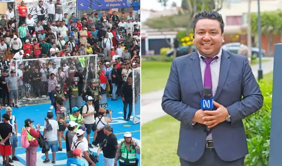 Reportero de América TV enfurece en vivo durante la transmisión del Mundialito de El Porvenir: “Dame pase por la **”
