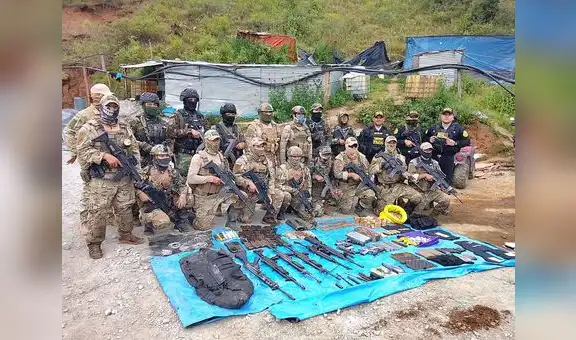 Pataz: Cómo ingresan armamentos de guerra, municiones y explosivos para mineros ilegales