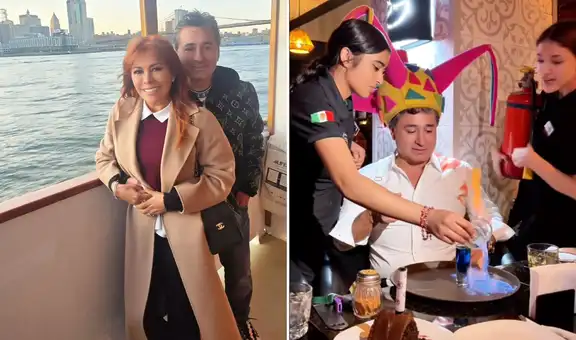 Magaly Medina revela el costoso regalo que le dio a su esposo por su cumpleaños y cómo lo celebran fuera del Perú
