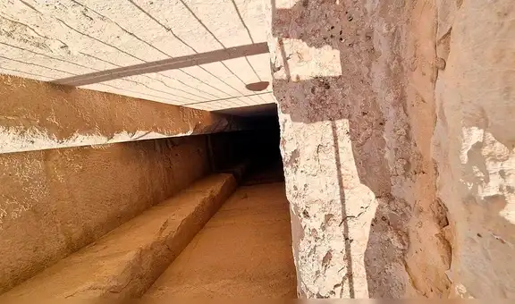 El camino hacia un mundo subterráneo en Egipto: túneles secretos descubiertos bajo las pirámides de Giza