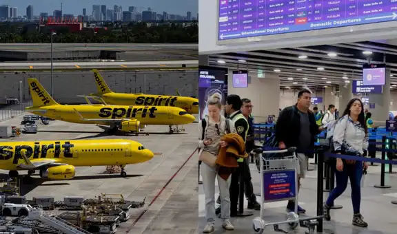 Indecopi alerta por cierre de operaciones de aerolínea Spirit Airlines: ''Vuelos que pueden ser afectados''
