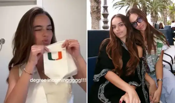 Hermana de Natalie Vértiz acaba sus estudios en exclusiva universidad y revela la carrera que eligió: “Título en camino”
