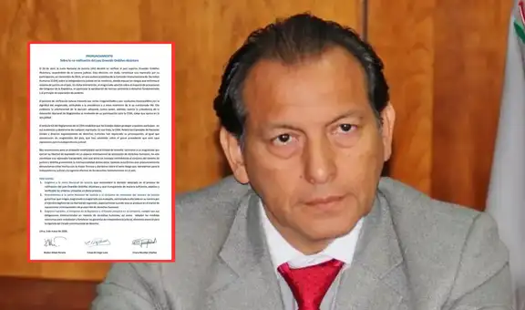 Exministros y exdefensora del Pueblo exigen a la JNJ que reconsidere ratificar a juez Ordoñez: "Es una represalia inaceptable"