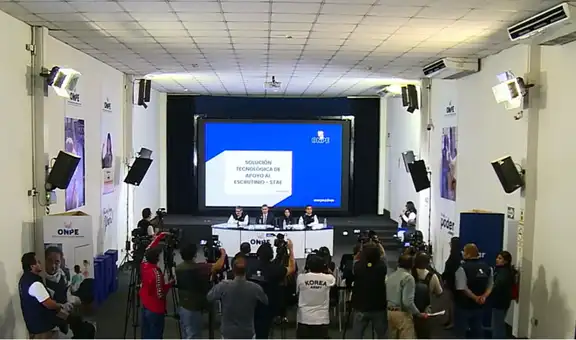 ONPE respaldó el uso del sistema STAE y aseguró que se instalaron más de 1.900 mesas en centros poblados