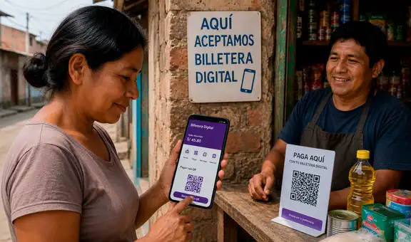 INEI revela avance en inclusión financiera: uso de billeteras digitales en población pobre crece 7,2 puntos porcentuales