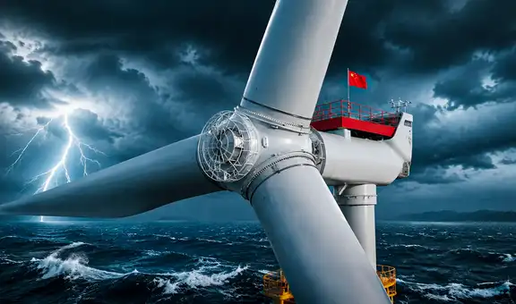 China se impone al mundo con una turbina marina de 26MW que generaría electricidad para 96.000 casas al año y resistirá tormentas