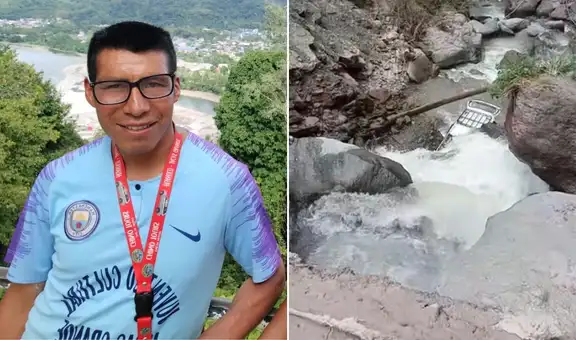 Empresario cae a río cuando viajaba a Huánuco para celebrar el Día de la Madre junto a su esposa y progenitora