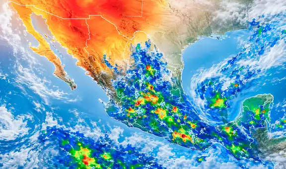 México enfrentará lluvias, granizo y calor este 13 de mayo: qué zonas serán las más afectadas, según SMN