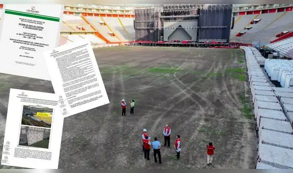 Contraloría: Eventos no deportivos deterioraron césped y pista atlética del Estadio Nacional